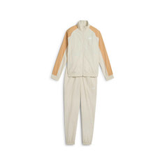 Костюм спортивный PUMA Woven Tracksuit cl, размер M, бежевый