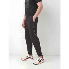 Брюки спортивные PUMA Essentials LOGO LAB, размер L, черный