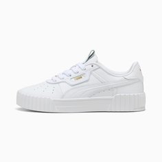 Кеды PUMA Carina 3.0 Luxe, размер 7 UK, белый