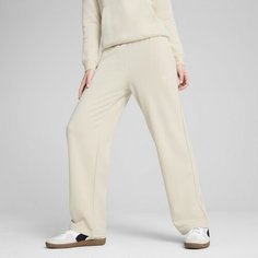 Брюки спортивные PUMA ESS No.1, размер XS, бежевый