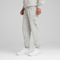 Брюки спортивные PUMA Essentials LOGO LAB, размер L, серый