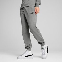 Брюки спортивные PUMA Essentials No. 1 Logo, размер L, серый
