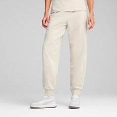 Брюки спортивные PUMA ESS SCRIPT, размер L, бежевый