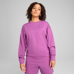 Свитшот PUMA ESS ELEVATED Comfort, размер XL, , фиолетовый