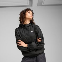 Ветровка PUMA Relaxed Windbreaker, размер XS, черный