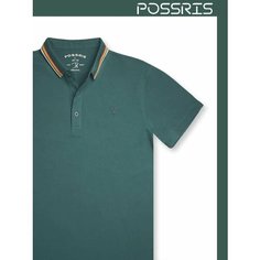 Поло PossRis, размер 52/2XL, зеленый