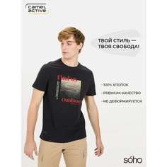 Футболка Camel Active T-Shirt 1/2, размер 3XL, синий