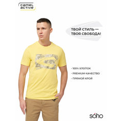 Футболка Camel Active T-Shirt 1/2 Arm, размер XXL, желтый