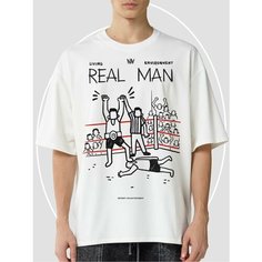 Футболка NITI-NITI Real Man, размер XXL, экрю