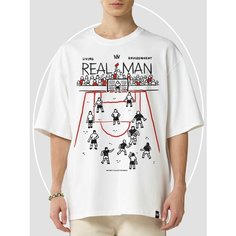 Футболка NITI-NITI Real Man, размер L, экрю