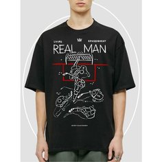 Футболка NITI-NITI Real Man, размер L, черный