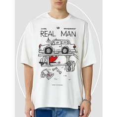 Футболка NITI-NITI Real Man, размер XL, экрю