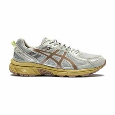 Кроссовки ASICS Осень-зима 2024, размер 4.5, бежевый, серый