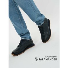 Кроссовки Salamander Весна-лето 2025, полнота 6 (RU)/ на среднюю стопу, размер 42, темно-синий