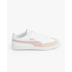 Кеды PUMA 9-T, размер 6,5 UK, белый/розовый