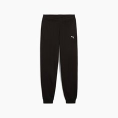 Брюки спортивные PUMA, размер 164, черный