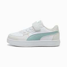 Кеды PUMA Caven 2.0, размер 2 UK, белый/зеленый