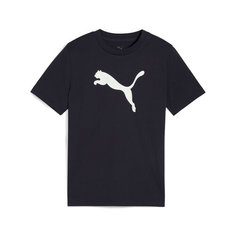 Футболка PUMA ESS Puma Logo Tee B, размер 152, синий