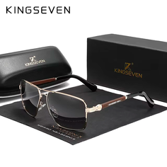 Солнцезащитные очки KINGSEVEN, золотистый