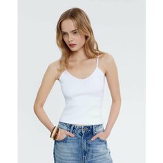 Топ Gloria Jeans, размер S (40-42), белый