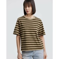 Футболка Gloria Jeans, размер XL (52-54), мультиколор, коричневый
