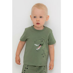 Футболка crockid КР 302700/папоротник к538, размер 44/68, зеленый