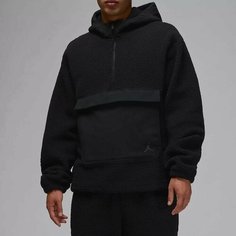 Худи NIKE High-Pile, размер 46-48, , черный