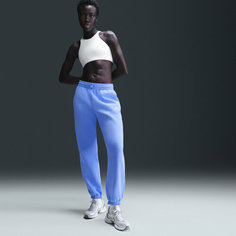 Брюки джоггеры NIKE Phoenix Fleece, размер 48-50, cиний