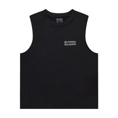Футболка RUNNING RELIGION Running Man Cotton Tanktop Back, 1 шт., размер M, черный