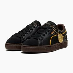 Кеды PUMA Suede 3 X One Piece, размер 35, черный