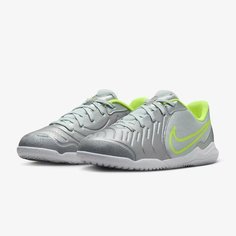 Футзалки NIKE, размер 36.5, серебристый