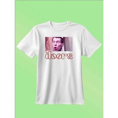 Футболка Zerosell doors мем, размер L, белый