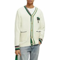 Кардиган SCOTCH & SODA, размер S, , белый