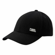 Бейсболка Karl Lagerfeld для мужчин, размер One size, черный