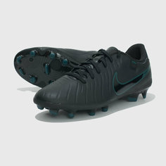 Бутсы NIKE Tiempo Legend 10 Academy FG/MG, размер 10.5 US, черный