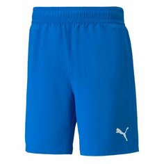 Шорты спортивные PUMA teamFINAL, размер M, синий