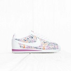 Кроссовки NIKE, размер 9,5 US W / 41 EU / 26,5 CM, белый, фиолетовый