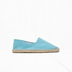 Эспадрильи Soludos, размер US 7W / 38 EU, голубой
