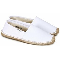 Эспадрильи Soludos, размер US 7W / 38 EU, white