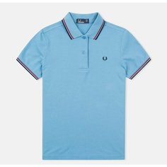Поло FRED PERRY, размер 14 UK / XL, голубой