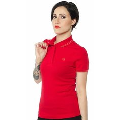 Поло FRED PERRY, размер 12 UK / L, красный