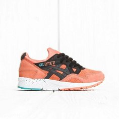 Кроссовки ASICS, размер 6,5 US / 39,5 EU / 25 CM, coral/black