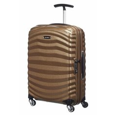 Чемодан Samsonite, 36 л, размер S, коричневый