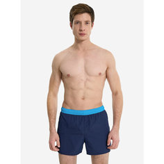 Шорты для плавания Joss Mens 35cm Beachwear Solid Swimming Shorts, размер 52, синий/голубой