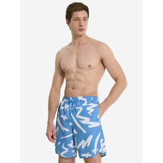 Бордшорты Fila Mens Nylon 46cm Swimming Shorts, размер 54, голубой