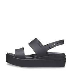 Сандалии Crocs, размер W8 US, черный
