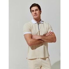 Поло TRUE BALANCE REGULAR FIT, размер 46, бежевый