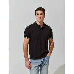 Поло TRUE BALANCE REGULAR FIT, размер 56, черный