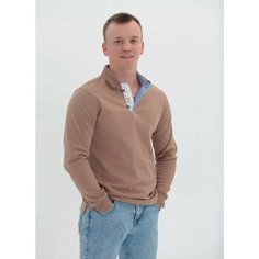 Поло ТД Коллекция, 1 шт., размер XL, бежевый, коричневый