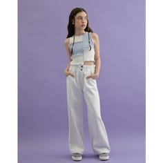 Джинсы Gloria Jeans, размер 12-13л/158 (38), белый
